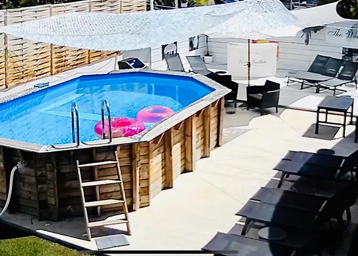 木屋 Avec Piscine *